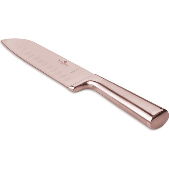 STALOWY NÓŻ SANTOKU BERLINGER HAUS 17,5cm BH-2935 ROSE GOLD