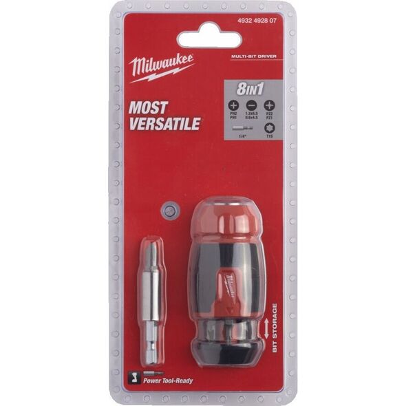 Sourcing MILWAUKEE UNIVERSAL RATCHET SCREWDRIVER 8in1...