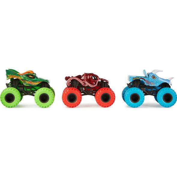 Spin Master Pojazd Monster Jam 1/64 3pack