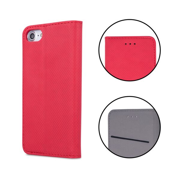 Smart Magnet case for Samsung Galaxy S25 Plus red 5906961920461