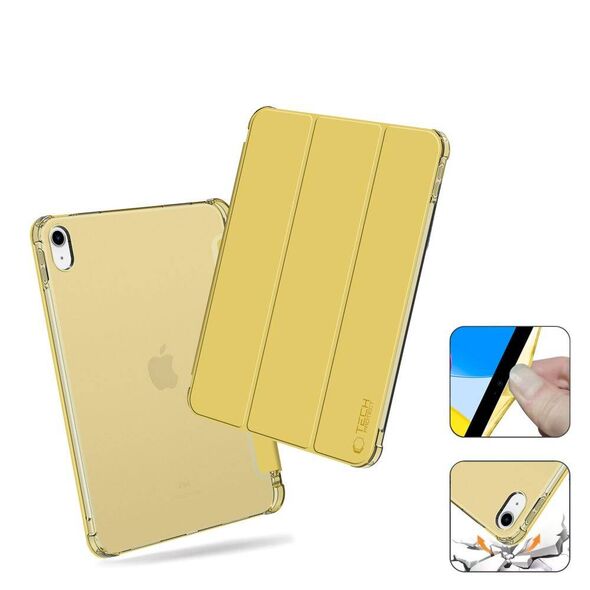 Case IPAD 10 10.9 / 2022 Tech-Protect SC Pen Hybrid Crystal yellow 5906302372119