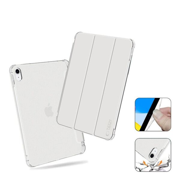 Case IPAD 10 10.9 / 2022 Tech-Protect SC Pen Hybrid Cystal silver 5906302372133