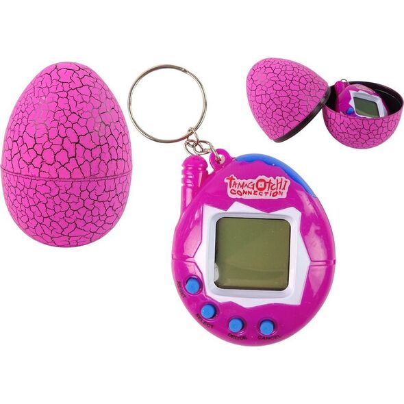 Tamagotchi w Jajku Gra Elektroniczne Zwierzątko Różowe LEAN TOYS