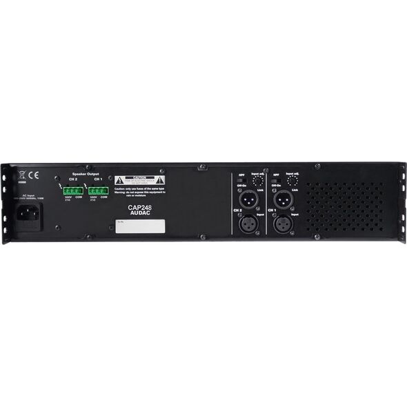 Audac AUDAC CAP248 Dual-channel power amplifier 2 x 480W 100V