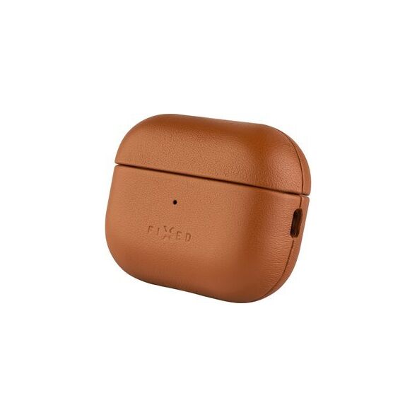 Fixed Fixed | Earbuds Case with MagSafe Support | Apple AirPods Pro 2/Pro 2 (USB-C) | Brown | Leather