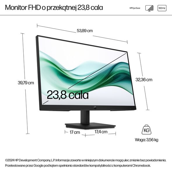 HP Series 3 Pro Monitor FHD 23,8 seria 3 Pro  324pv