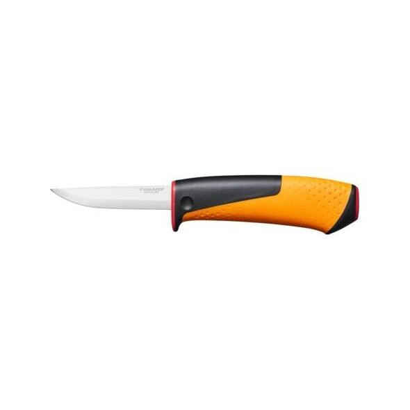 Fiskars NÓŻ HOBBYSTYCZNY Z OSTRZAŁKĄ 209MM (CZERWONY) HARDWARE