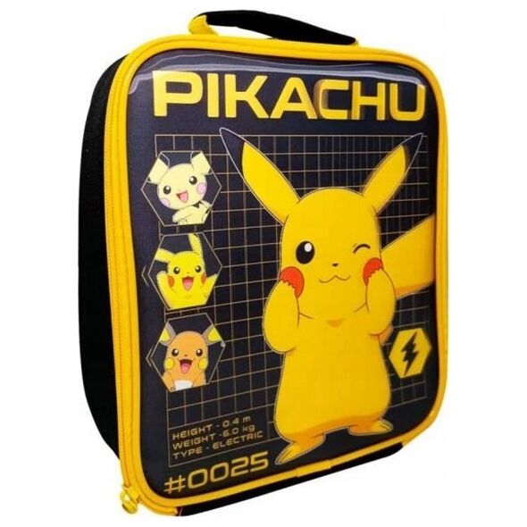 Torba śniadaniowa termiczna Pikachu Pokemon PK00023 Kids Euroswan