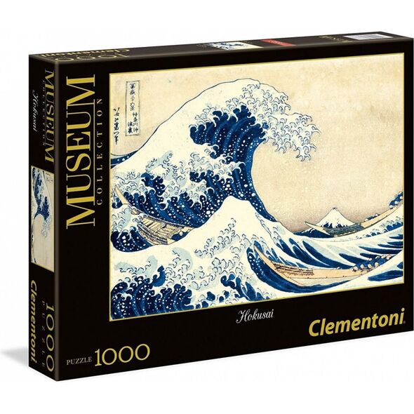 Clementoni 1000 EL. Hokusai, Wilka fala w Kanagawie (39378)