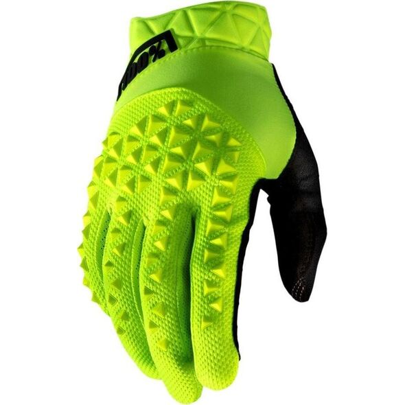 100% Rękawiczki 100% GEOMATIC Glove fluo yellow roz. L (długość dłoni 193-200 mm) (NEW)