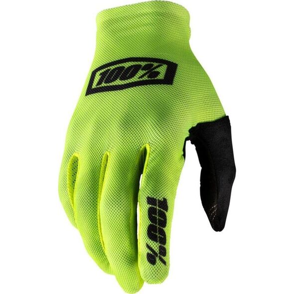 100% Rękawiczki 100% CELIUM Glove fluo yellow black roz. S (długość dłoni 181-187 mm) (NEW)