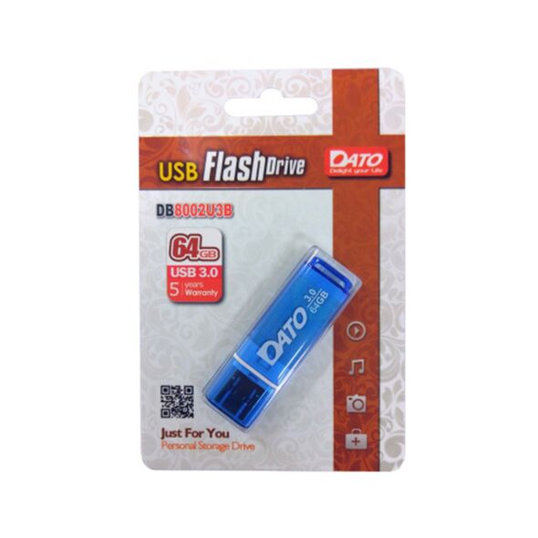 Dato Memory Stick 64GB, 30MB/s - Dato DB8002U3 (DB8002U3B-64GB) - Blue 4712568794791 έως 12 άτοκες Δόσεις