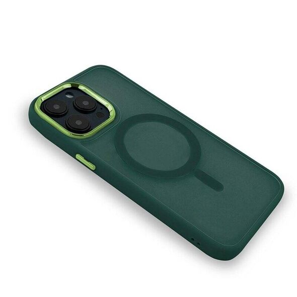 Case IPHONE 14 Matt MagSafe green 5905591415606