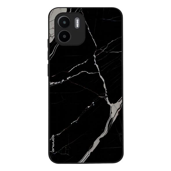 Θήκη Sonique Marble Series για Xiaomi Redmi A1 / Redmi A2 Μαύρο 5210312086080