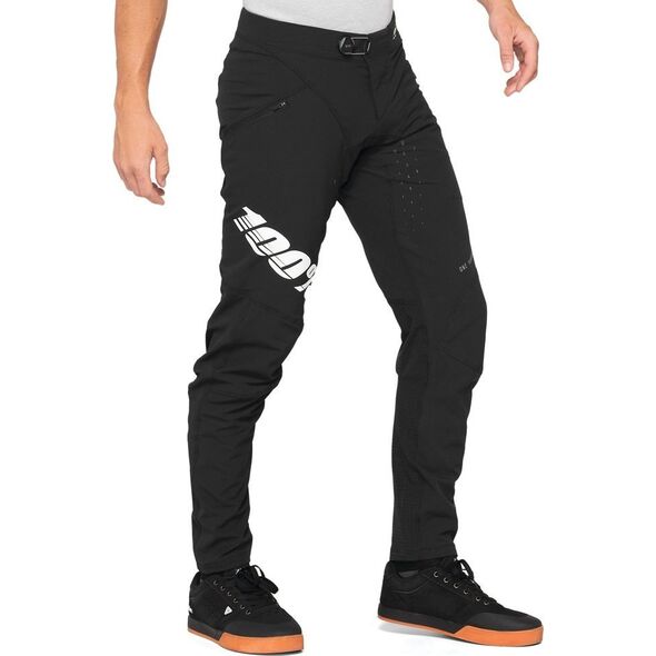 100% Spodnie męskie 100% R-CORE X Pants black white roz. 36 (EUR 50) (NEW 2021)