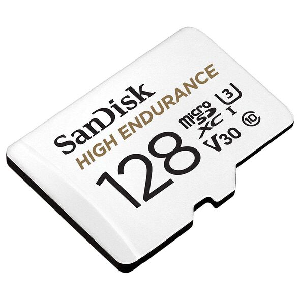 SanDisk Memory Card, 128GB, Micro SDXC - SanDisk High Endurance (SDSQQNR-128G-GN6IA) - White 0619659173104 έως 12 άτοκες Δόσεις