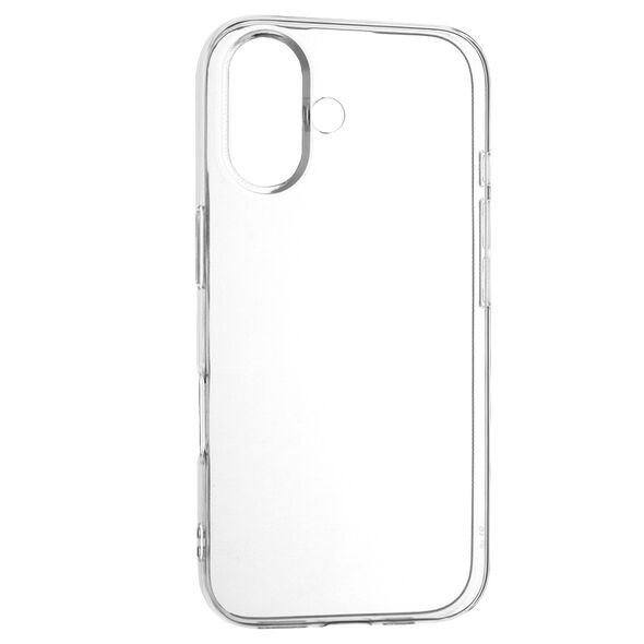 Techsuit Case for iPhone 16 - Techsuit Clear Silicone [Big Lens Hole] - Transparent 5949419272507 έως 12 άτοκες Δόσεις