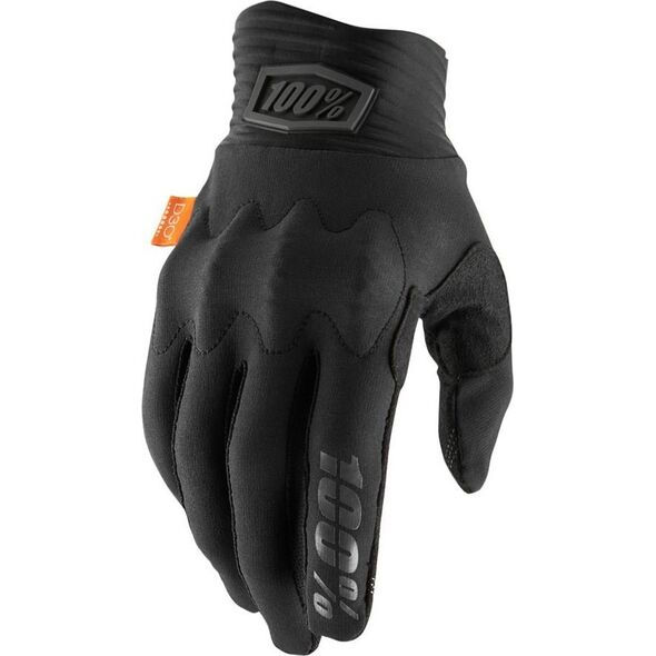 100% Rękawiczki 100% COGNITO Gloves Black - XL (długość dłoni 200-209 mm) (NEW 2022)