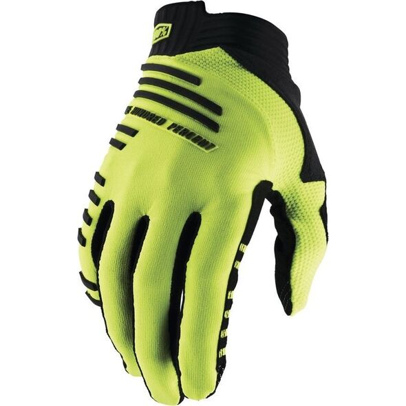 100% Rękawiczki 100% R-CORE Gloves Fluo Yellow - M (długość dłoni 187-193 mm) (NEW 2022)