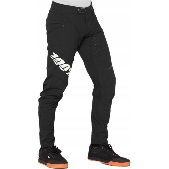 100% Spodnie męskie 100% R-CORE X Pants Black roz. 32 (46 EUR) (NEW 2023)