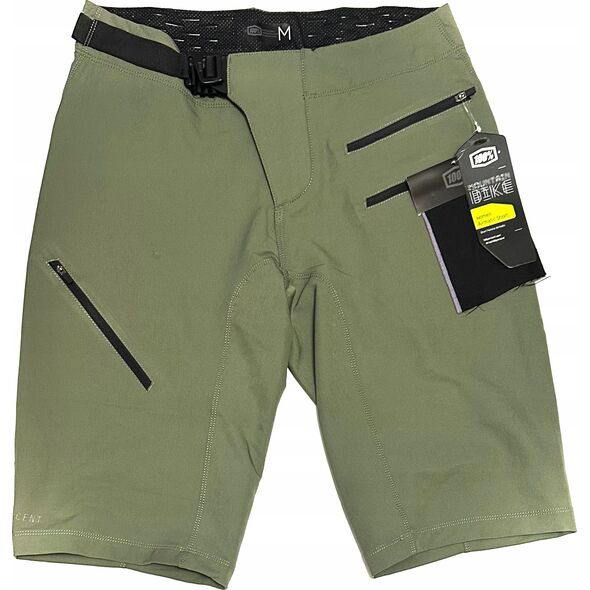 100% Szorty damskie 100% AIRMATIC Women's Shorts Army roz. M (NEW 2023)