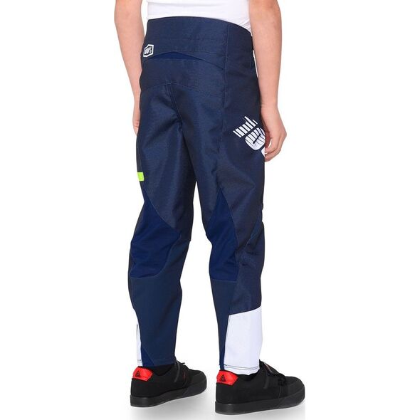 100% Spodnie juniorskie 100% R-CORE Pants dark blue yellow roz. 26 (40 EUR) (NEW)