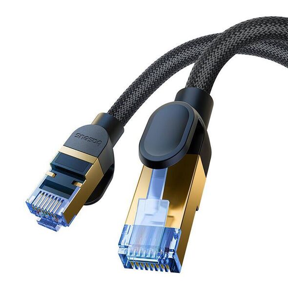 Braided network cable cat.7 Baseus Ethernet RJ45, 10Gbps, 20m (black) 6932172646578