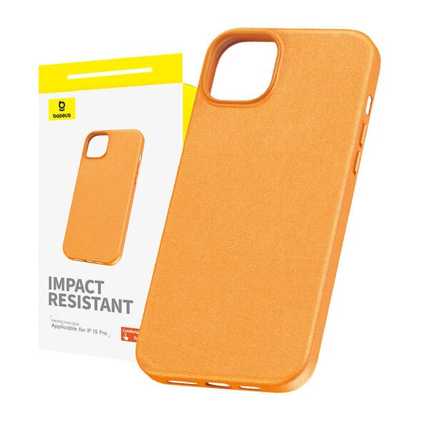 Baseus Fauxther Series Apple iPhone 15 Pro (orange)