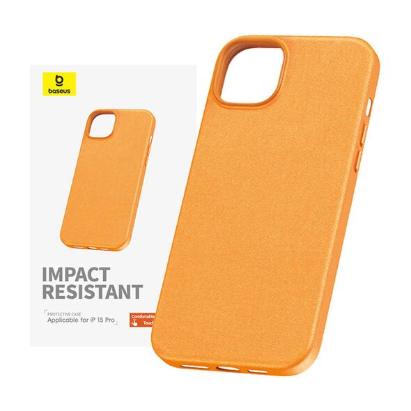 Baseus Fauxther Series Apple iPhone 15 Pro Max (orange)