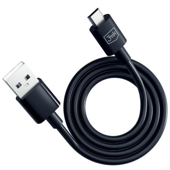 3MK cable Hyper USB-A / microUSB 1.2m 5V 2.4A black