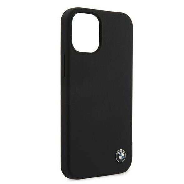 Original Case IPHONE 12 MINI BMW Hardcase Silicone Signature (BMHCP12SSILBK) black 3700740486733