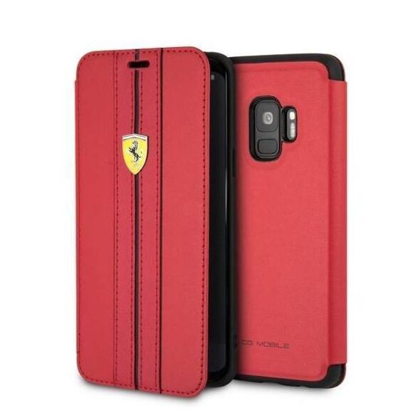 Original Case SAMSUNG GALAXY S9 Ferrari Book Urban (FESURFLBKTS9REB) red 3700740426333