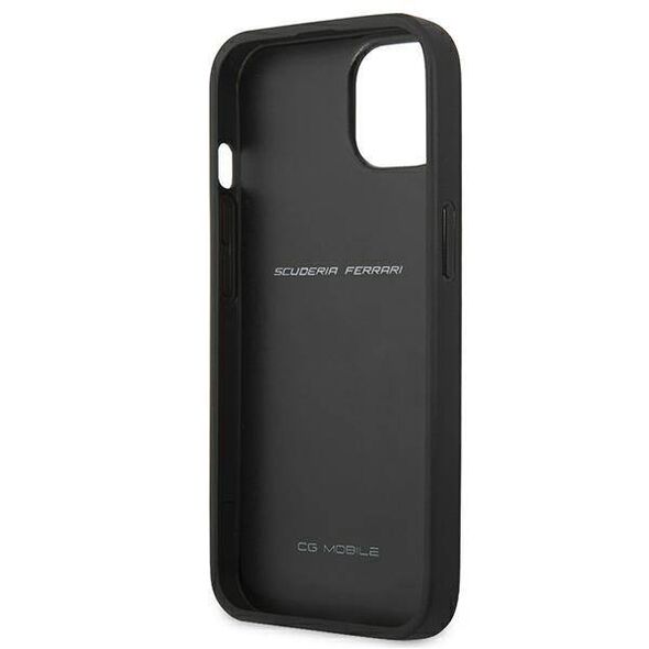 Original Case IPHONE 13 MINI Ferrari Hardcase Off Track Quilted (FEHCP13SRQUK) black 3666339025557