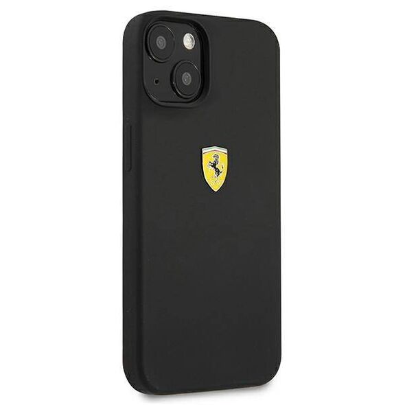 Original Case IPHONE 13 MINI Ferrari Hardcase Silicone (FESSIHCP13SBK) black 3666339026912