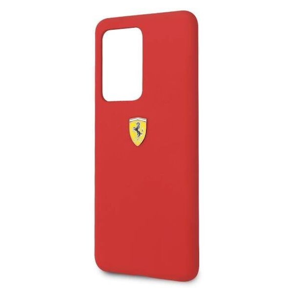 Original Case SAMSUNG GALAXY S20 ULTRA Ferrari Hardcase Silicone (FESSIHCS69RE) red 3700740473344