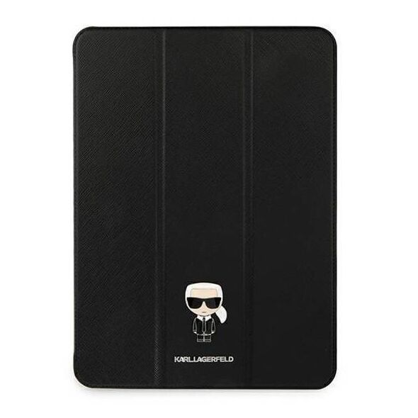 Original Case APPLE IPAD PRO 12.9 (5gen) Karl Lagerfeld Book Cover Saffiano Karl Iconic (KLFC12OKMK) black 3666339030384