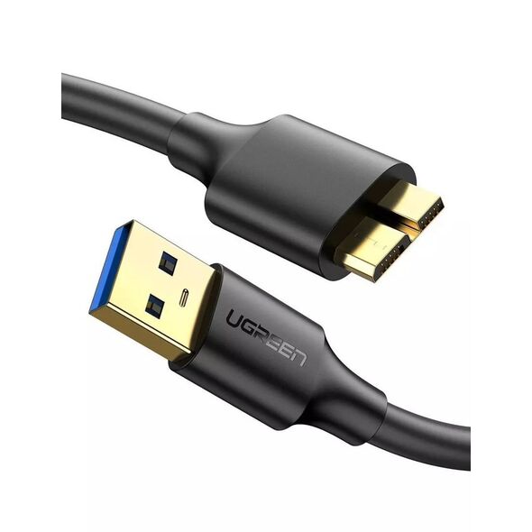 UGREEN US130 USB 3.0 - micro USB 3.0 cable 2m (black) 6957303818433