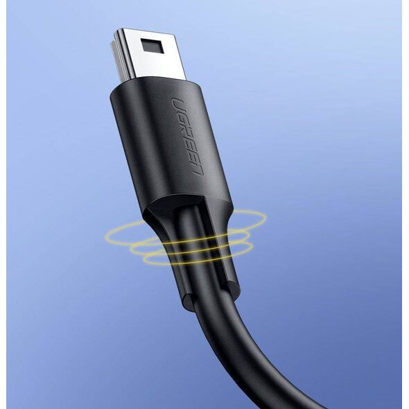 USB to Mini USB Cable UGREEN US132, 1.5m (black) 6957303813858