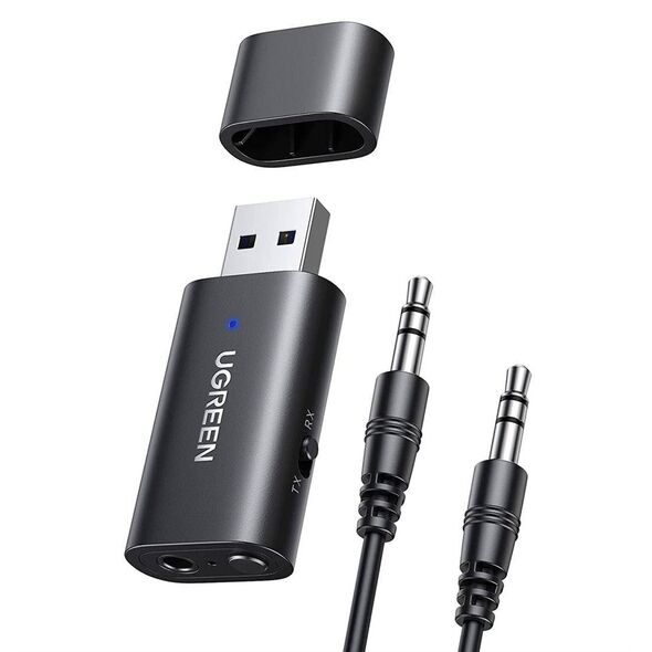 UGREEN CM523 Audio adapter, USB-A to Jack 3.5mm, Bluetooth 5.1 (Black) 6957303863006