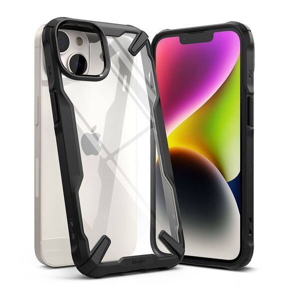 Case IPHONE 14 PLUS Ringke Fusion-X black 8809881263410