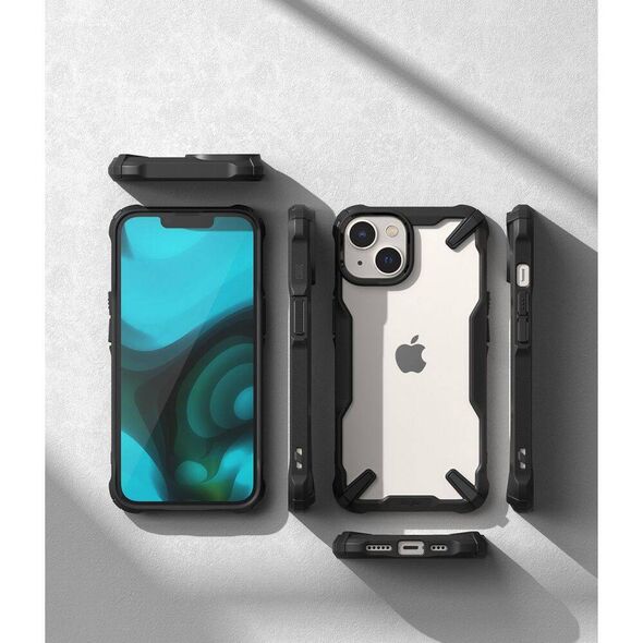 Case IPHONE 14 PLUS Ringke Fusion-X black 8809881263410