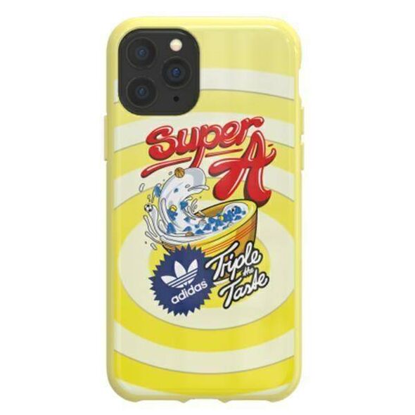 Original Case IPHONE 11 PRO Adidas Moulded Case BODEGA yellow 8718846071093