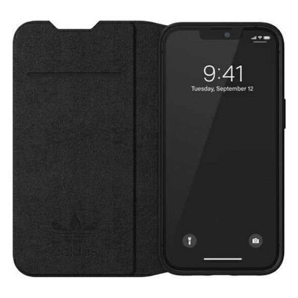 Original Case IPHONE 13 Adidas OR Booklet Case BASIC black 8718846095457