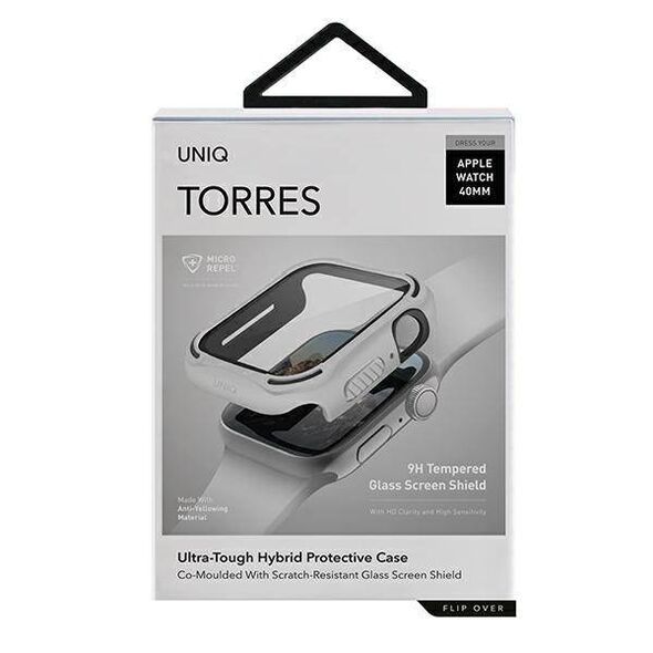 UNIQ case Torres Apple Watch Series 4/5/6/SE 40mm. white/dove white 8886463676332