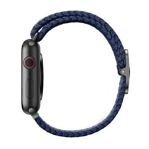 Strap for APPLE WATCH 38 / 40 / 41 MM UNIQ Aspen Braided blue 8886463676394