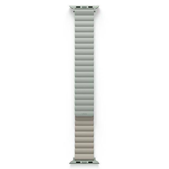 Strap for APPLE WATCH 4 / 5 / 6 / 7 / 8 / SE (42 / 44 / 45 MM) UNIQ Revix Reversible Magnetic sage - beige 8886463680827