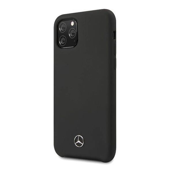 Case IPHONE 11 PRO Mercedes Hardcase Silicone Line black 3700740459843