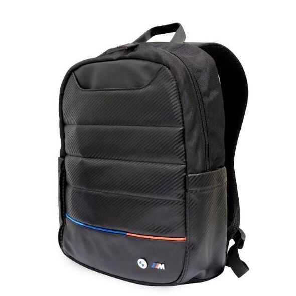 Backpack LAPTOP 16" BMW Carbon&Nylon Tricolor (BMBP15PUCARTCBK) black 3666339046743