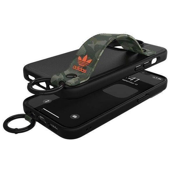 Original Case IPHONE 13 PRO Adidas OR Hand Strap Case (47111) black 8718846095686