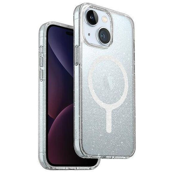 Case APPLE IPHONE 15 UNIQ LifePro Xtreme Magclick Charging iridescent transparent 8886463685143